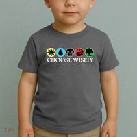 Mana Symbols Gathering Magic Choose Wisely  Toddler T-Shirt thumb 2