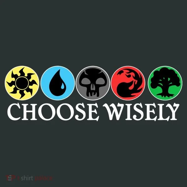 Mana Symbols Gathering Magic Choose Wisely  Toddler T-Shirt