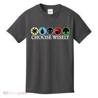 Mana Symbols Gathering Magic Choose Wisely  Kids T-Shirt thumb 0