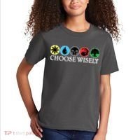 Mana Symbols Gathering Magic Choose Wisely  Kids T-Shirt thumb 2
