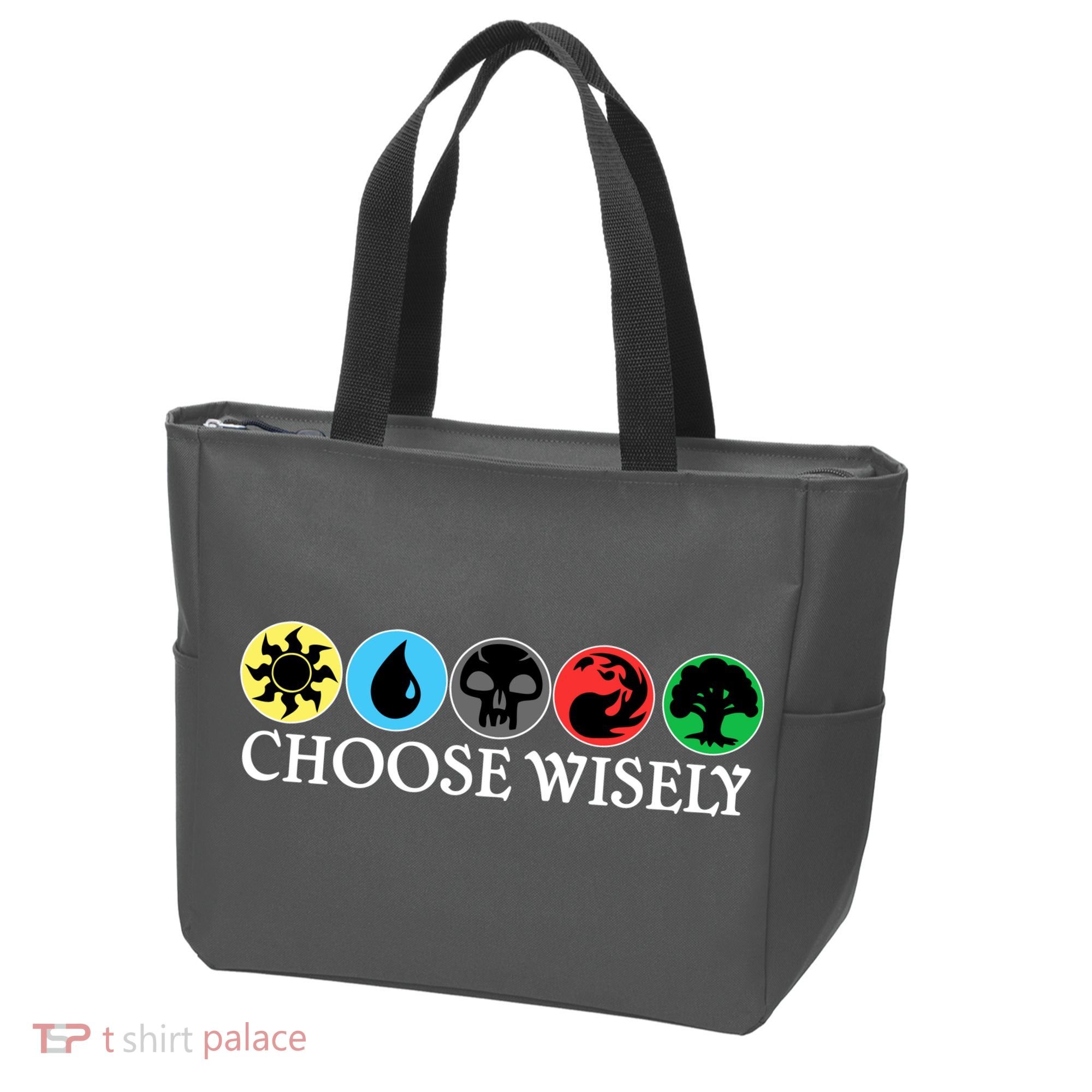 Mana Symbols Gathering Magic Choose Wisely  Tote Bag