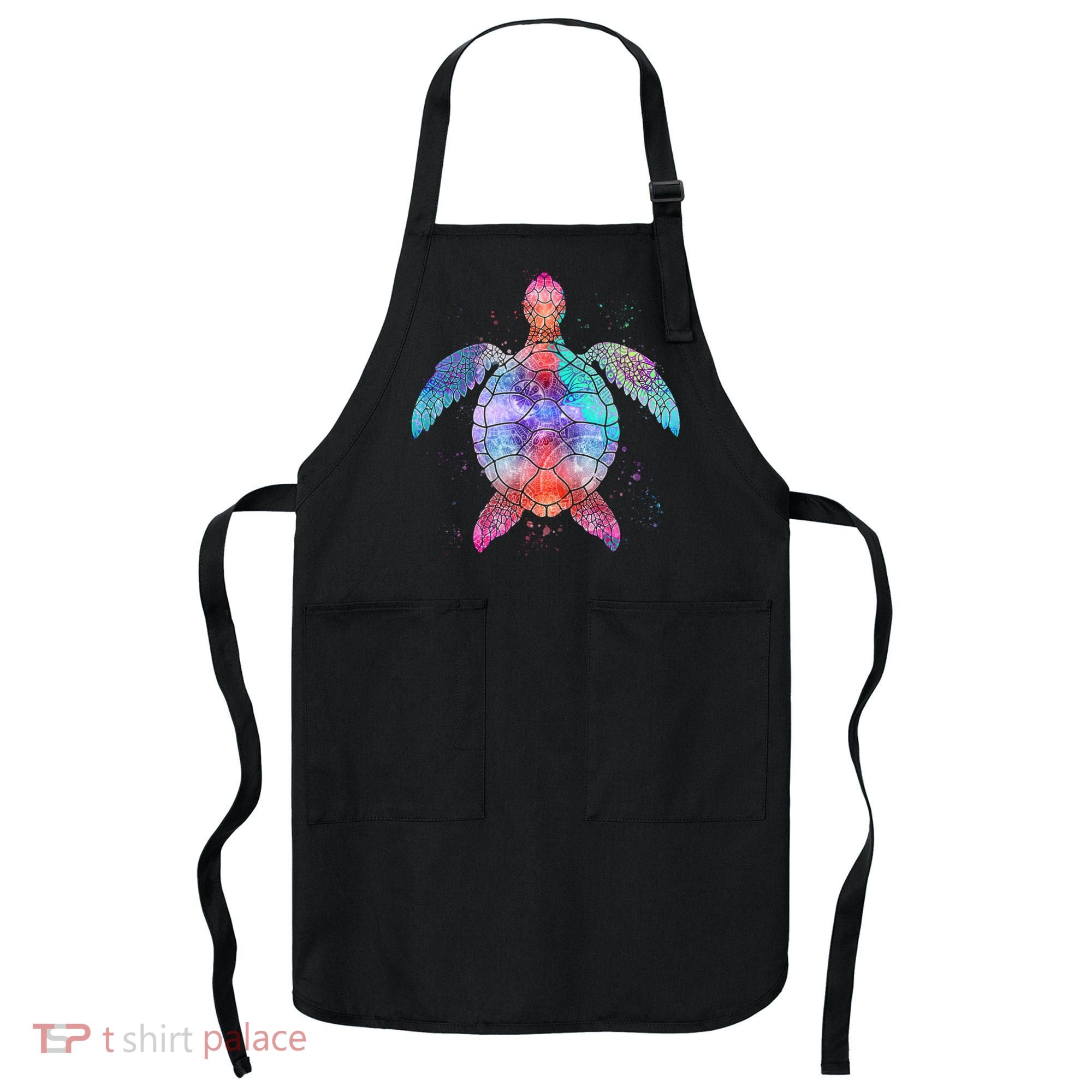 Mandala Sea Turtle Apron