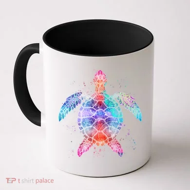 Mandala Sea Turtle Coffee Mug