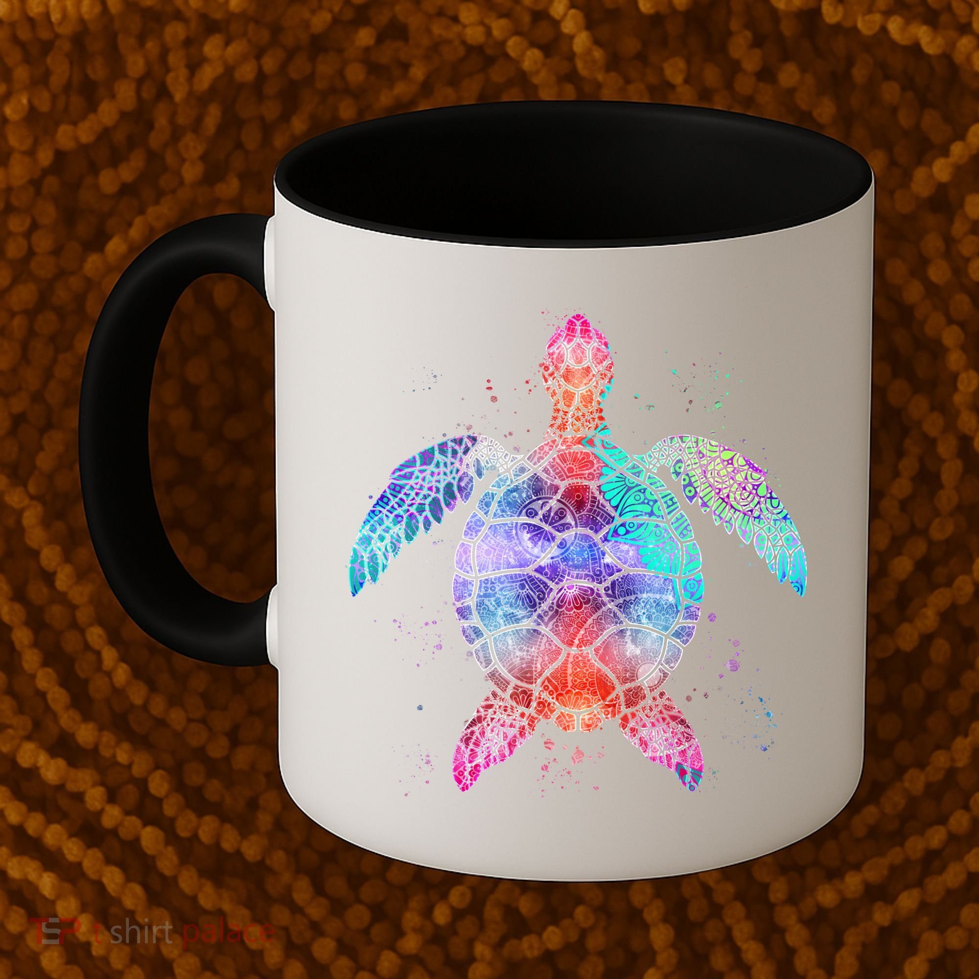 Mandala Sea Turtle Coffee Mug