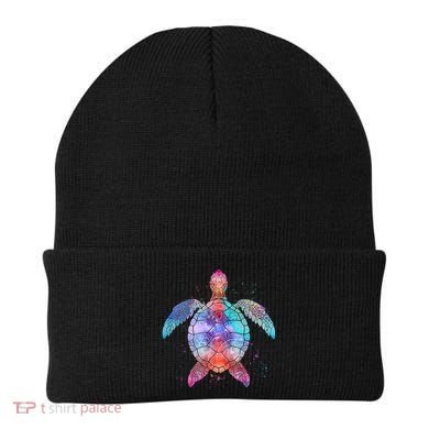 Mandala Sea Turtle Beanie