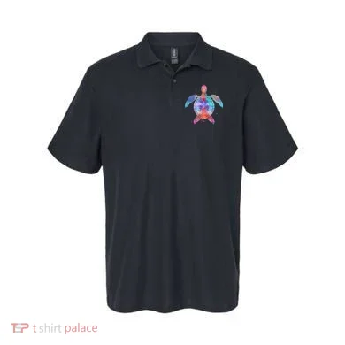 Mandala Sea Turtle Polo