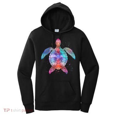 Mandala Sea Turtle Women's Hoodie