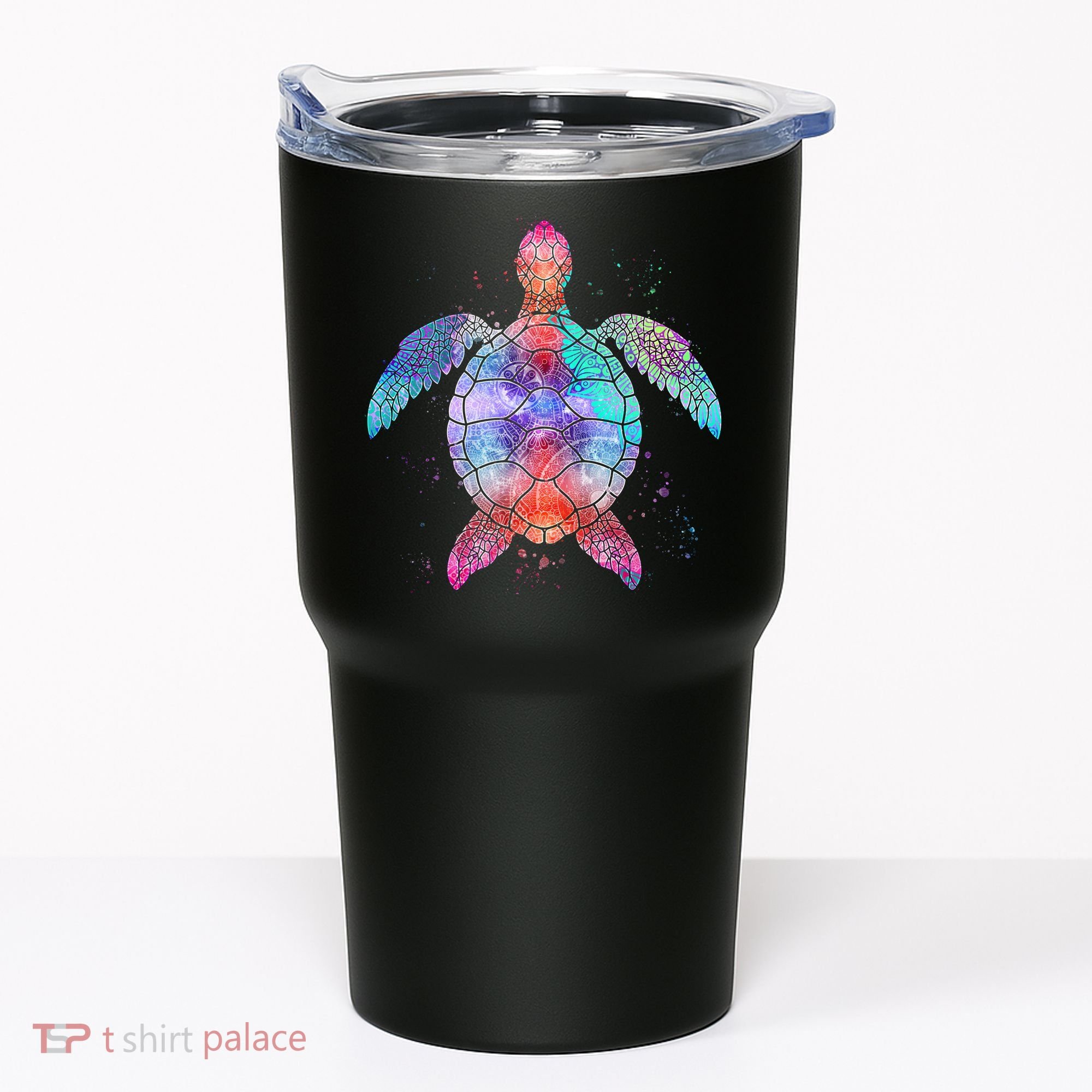 Mandala Sea Turtle Tumbler