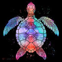 Mandala Sea Turtle Ornament thumb 1