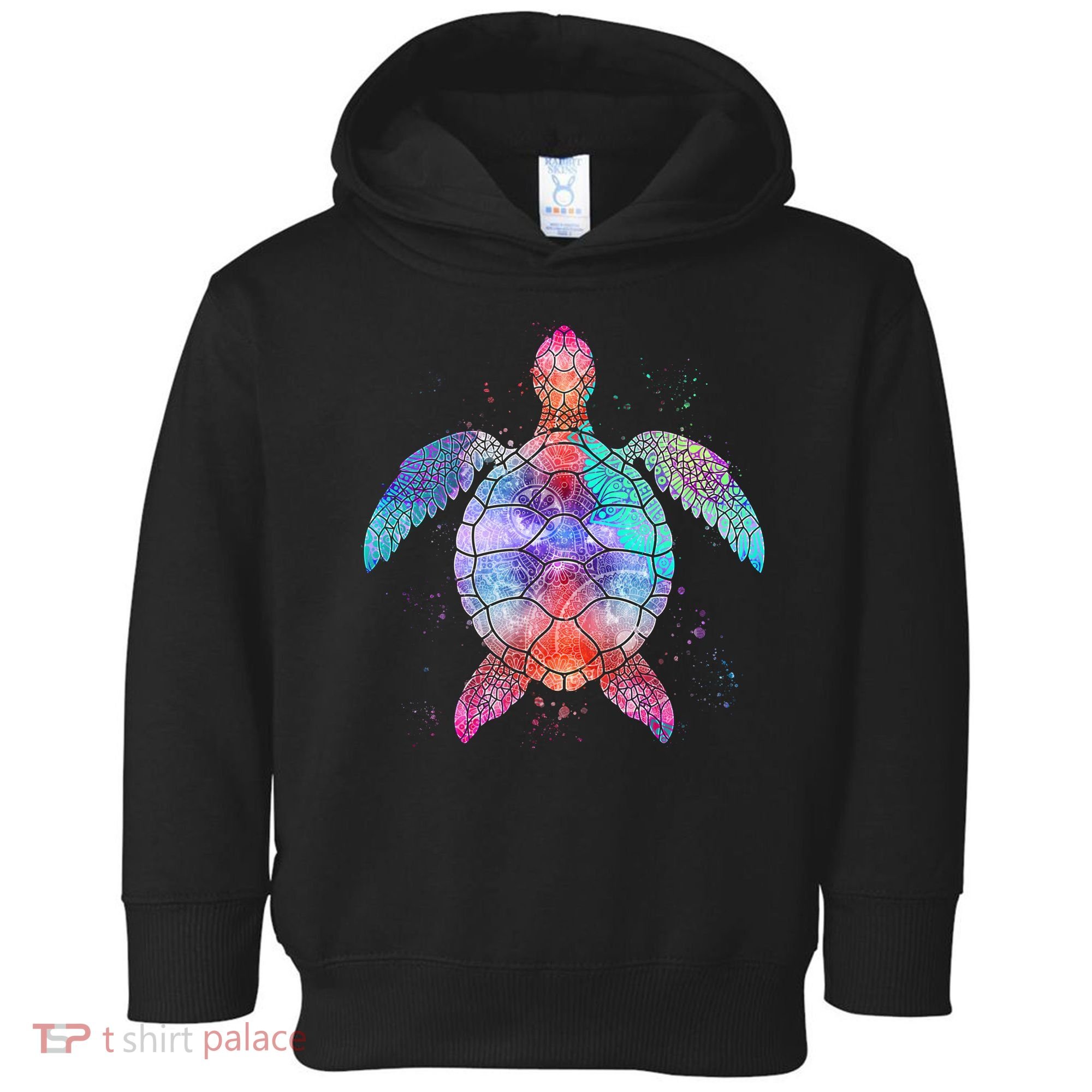 Mandala Sea Turtle Toddler Hoodie