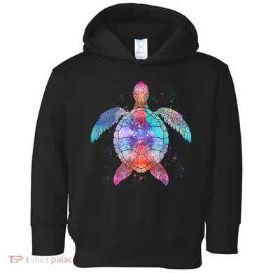 Mandala Sea Turtle Toddler Hoodie