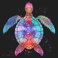 Mandala Sea Turtle Golf Towel thumb 3