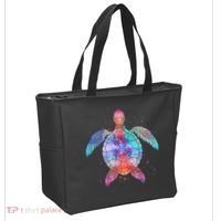 Mandala Sea Turtle Tote Bag thumb 2