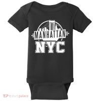 Manhattan NYC Baby Bodysuit thumb 0