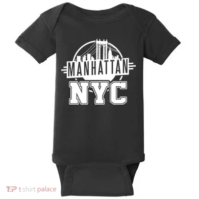 Manhattan NYC Baby Bodysuit