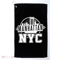 Manhattan NYC Golf Towel thumb 0