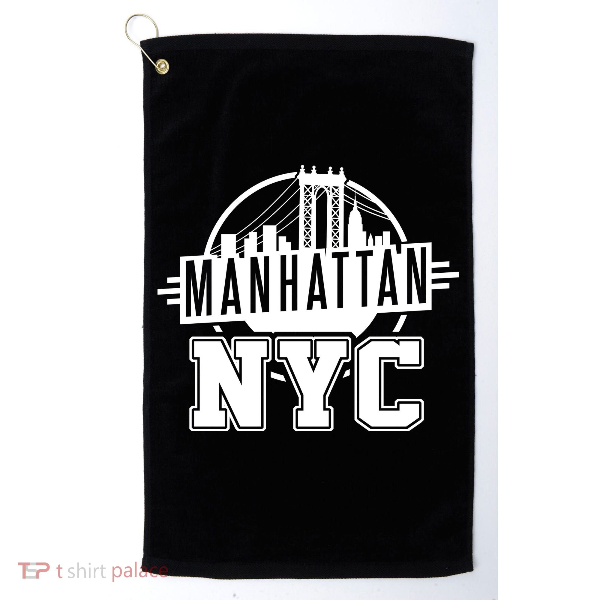Manhattan NYC Golf Towel