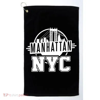 Manhattan NYC Golf Towel
