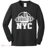 Manhattan NYC Kids Long Sleeve Shirt thumb 0