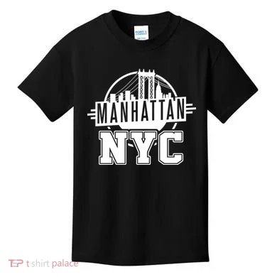 Manhattan NYC Kids T-Shirt