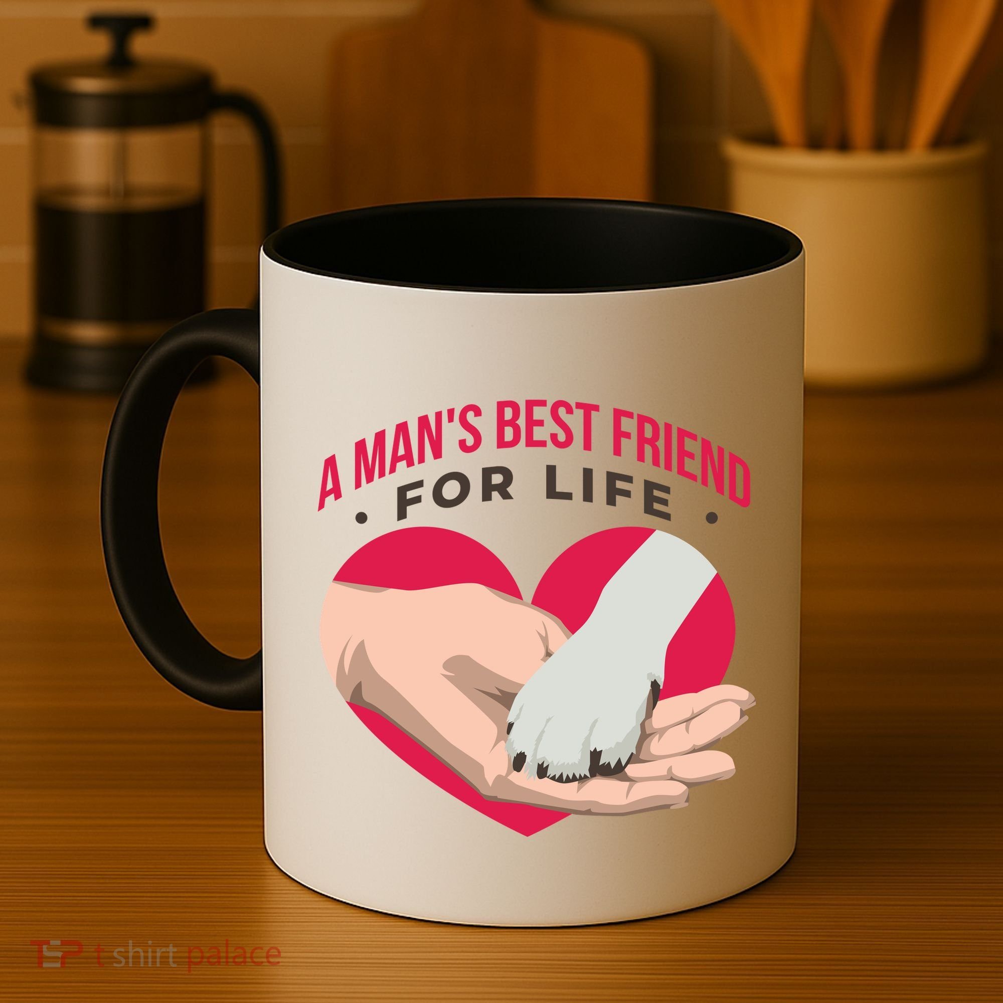Man's Best Friend For Life Dog Coffee Mug