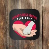 Man's Best Friend For Life Dog Coaster thumb 0