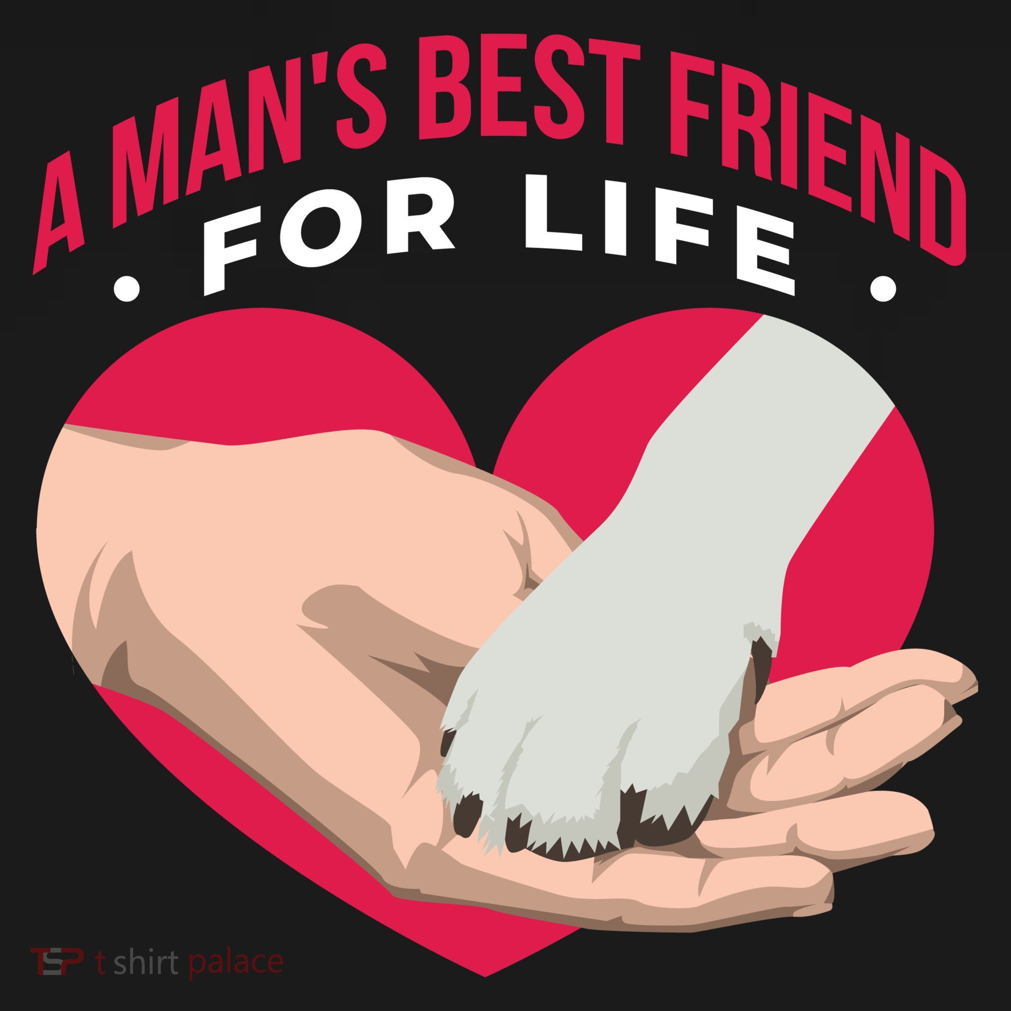 Man's Best Friend For Life Dog Women's Hoodie
