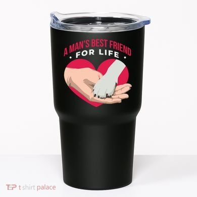 Man's Best Friend For Life Dog Tumbler
