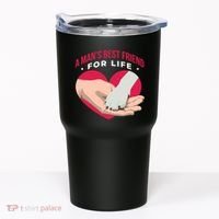 Man's Best Friend For Life Dog Tumbler thumb 0