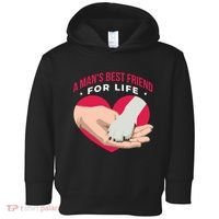 Man's Best Friend For Life Dog Toddler Hoodie thumb 0