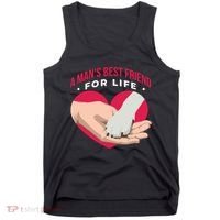 Man's Best Friend For Life Dog Tank Top thumb 0