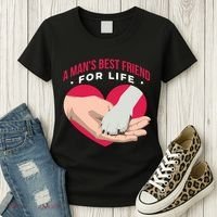 Man's Best Friend For Life Dog Women's T-Shirt thumb 3