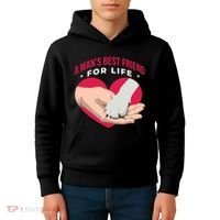 Man's Best Friend For Life Dog Kids Hoodie thumb 4