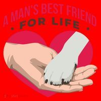 Man's Best Friend For Life Dog Santa Hat thumb 1