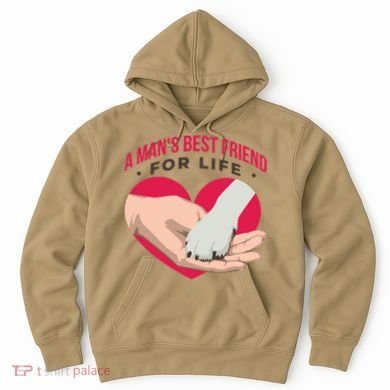 Man's Best Friend For Life Dog Hoodie