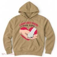 Man's Best Friend For Life Dog Hoodie thumb 0