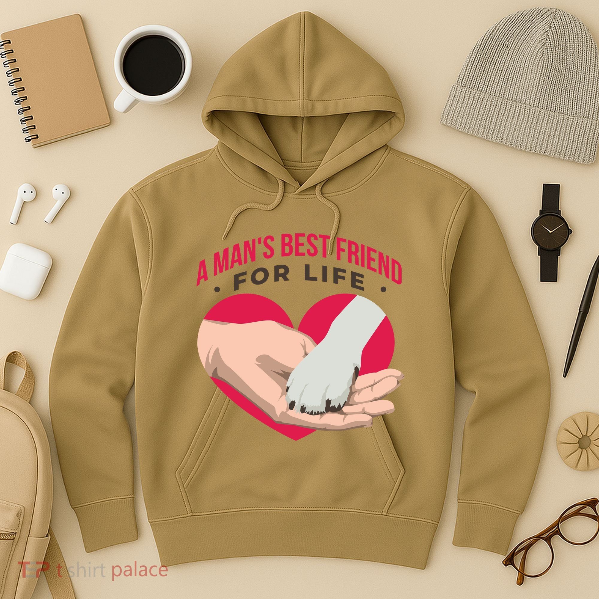Man's Best Friend For Life Dog Hoodie