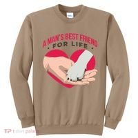 Man's Best Friend For Life Dog Sweatshirt thumb 0