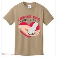Man's Best Friend For Life Dog Kids T-Shirt thumb 0