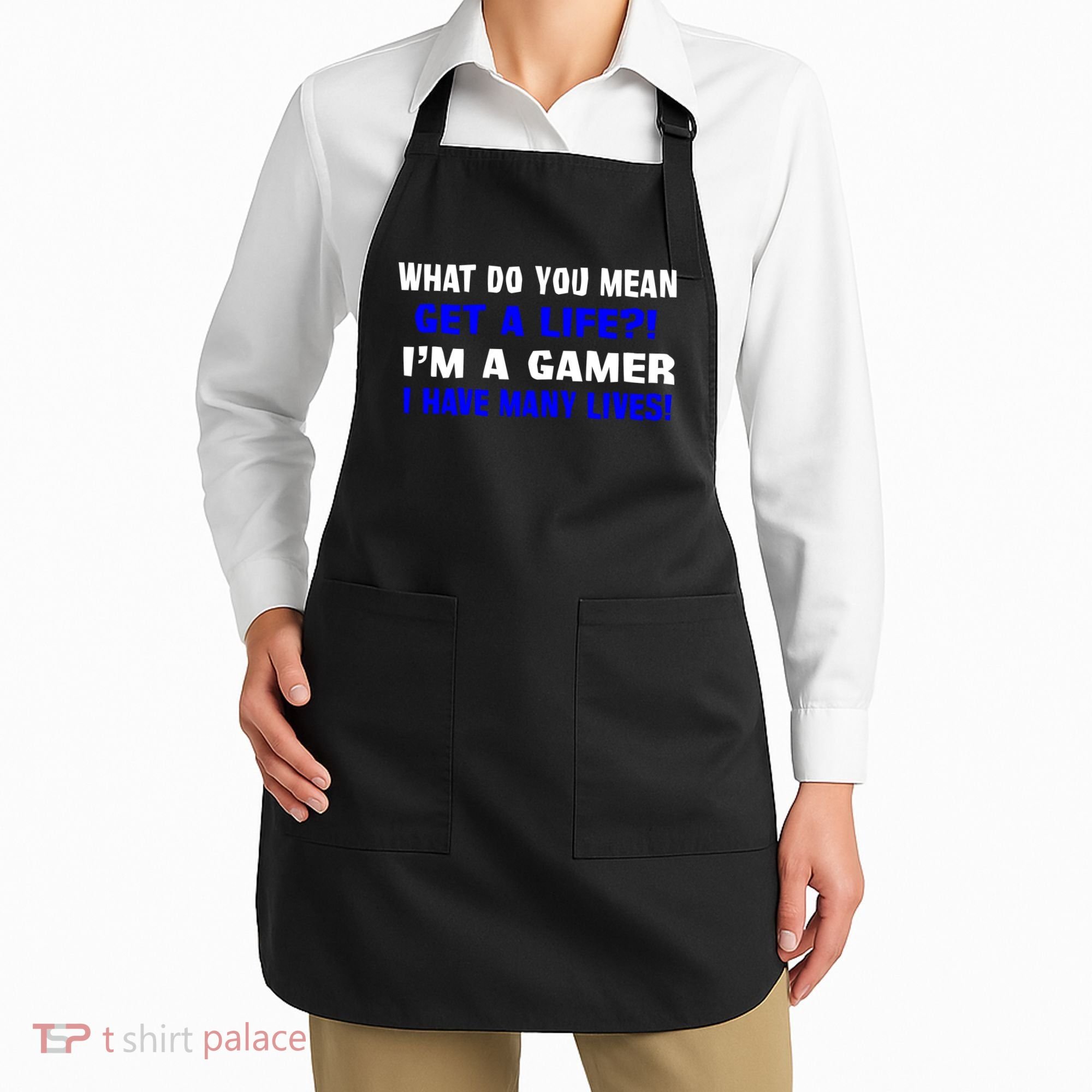 Many Lives Gamer Apron