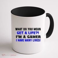 Many Lives Gamer Coffee Mug thumb 1