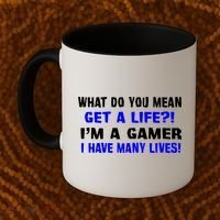 Many Lives Gamer Coffee Mug thumb 2