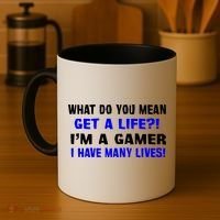 Many Lives Gamer Coffee Mug thumb 4