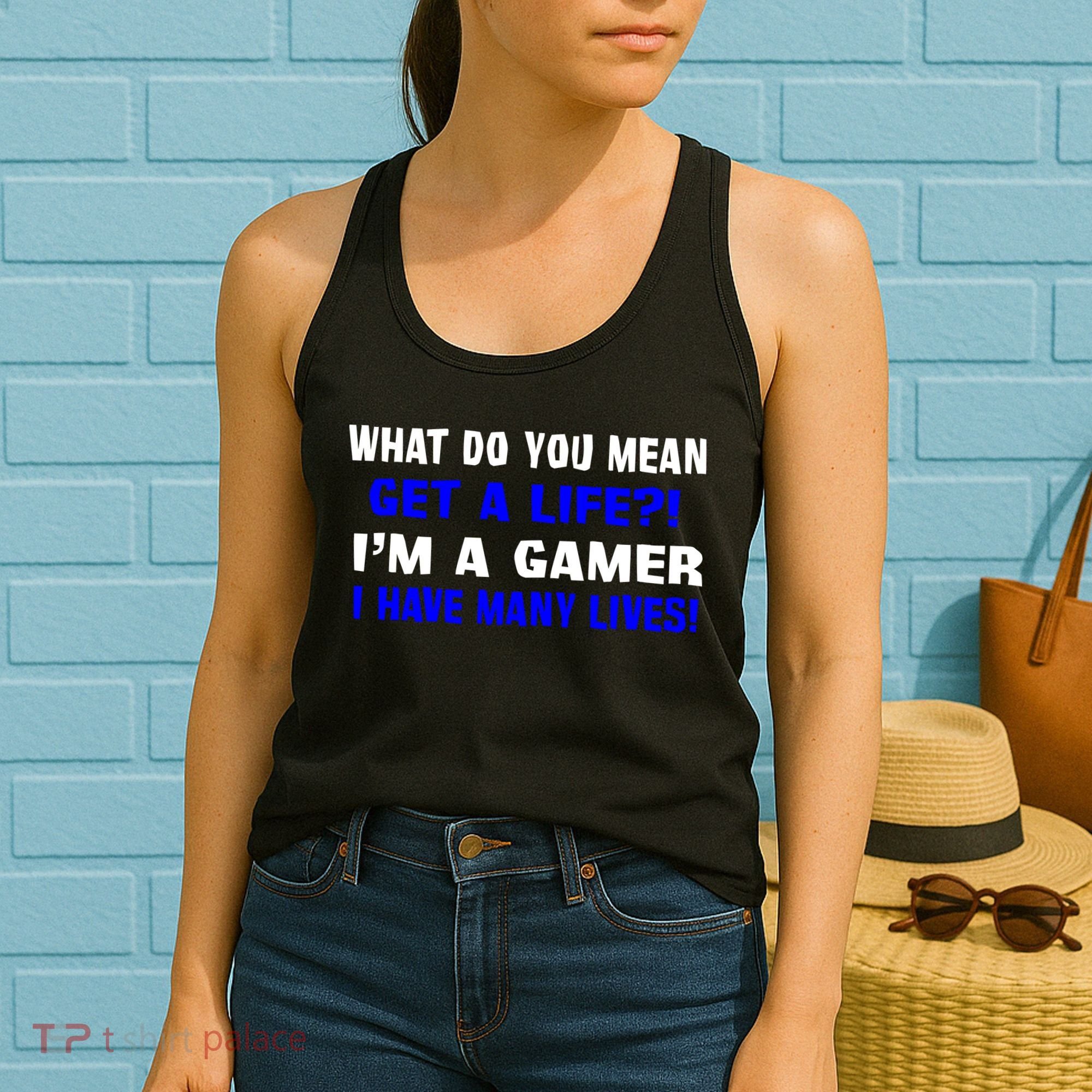 Many Lives Gamer Women's Tank Top