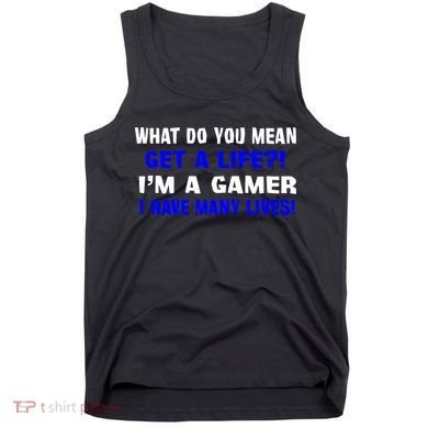 Many Lives Gamer Tank Top