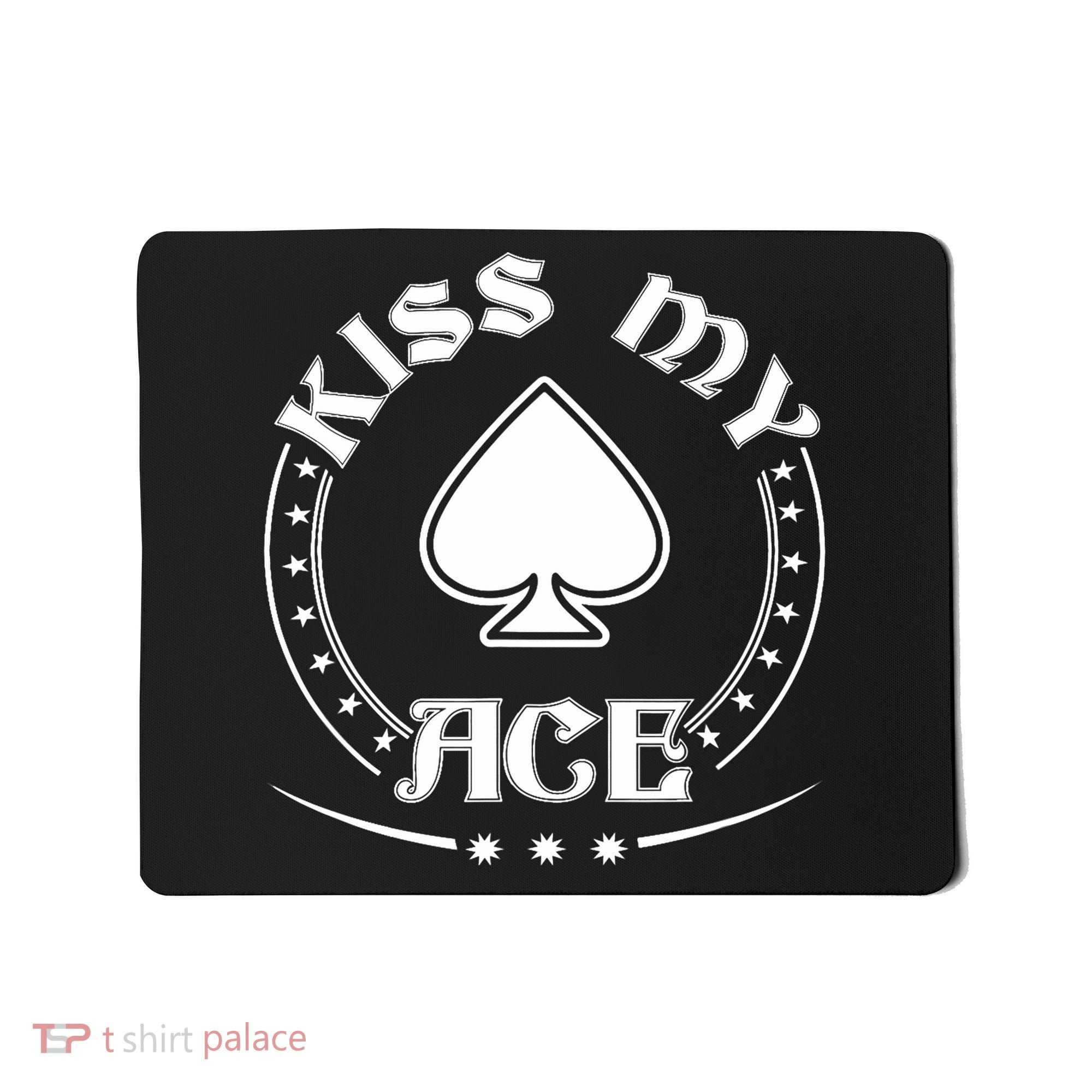 My Ace Of Spades Card Funny Poker Mousepad