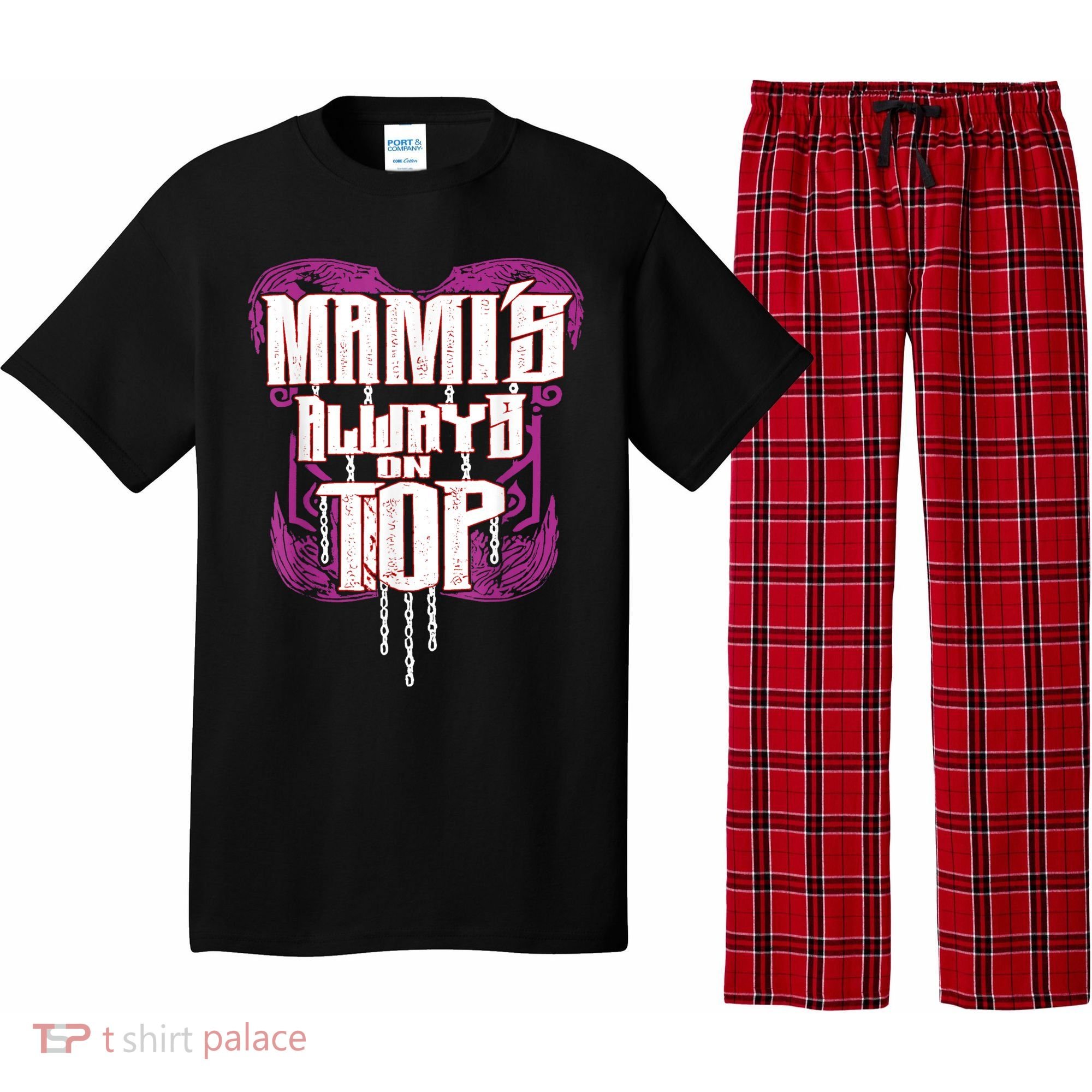 Mami’S Always On Top Funny Mom Pajama Set