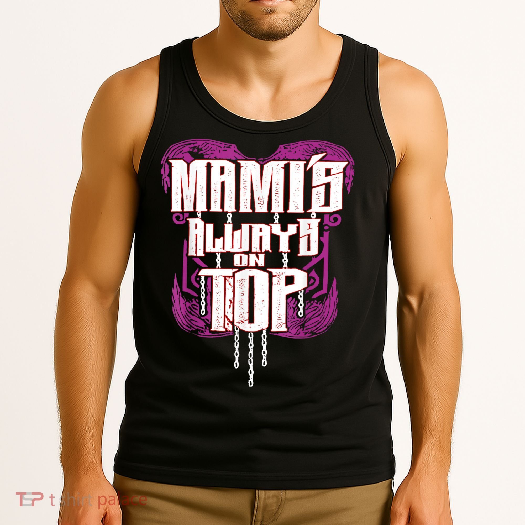 Mami’S Always On Top Funny Mom Tank Top
