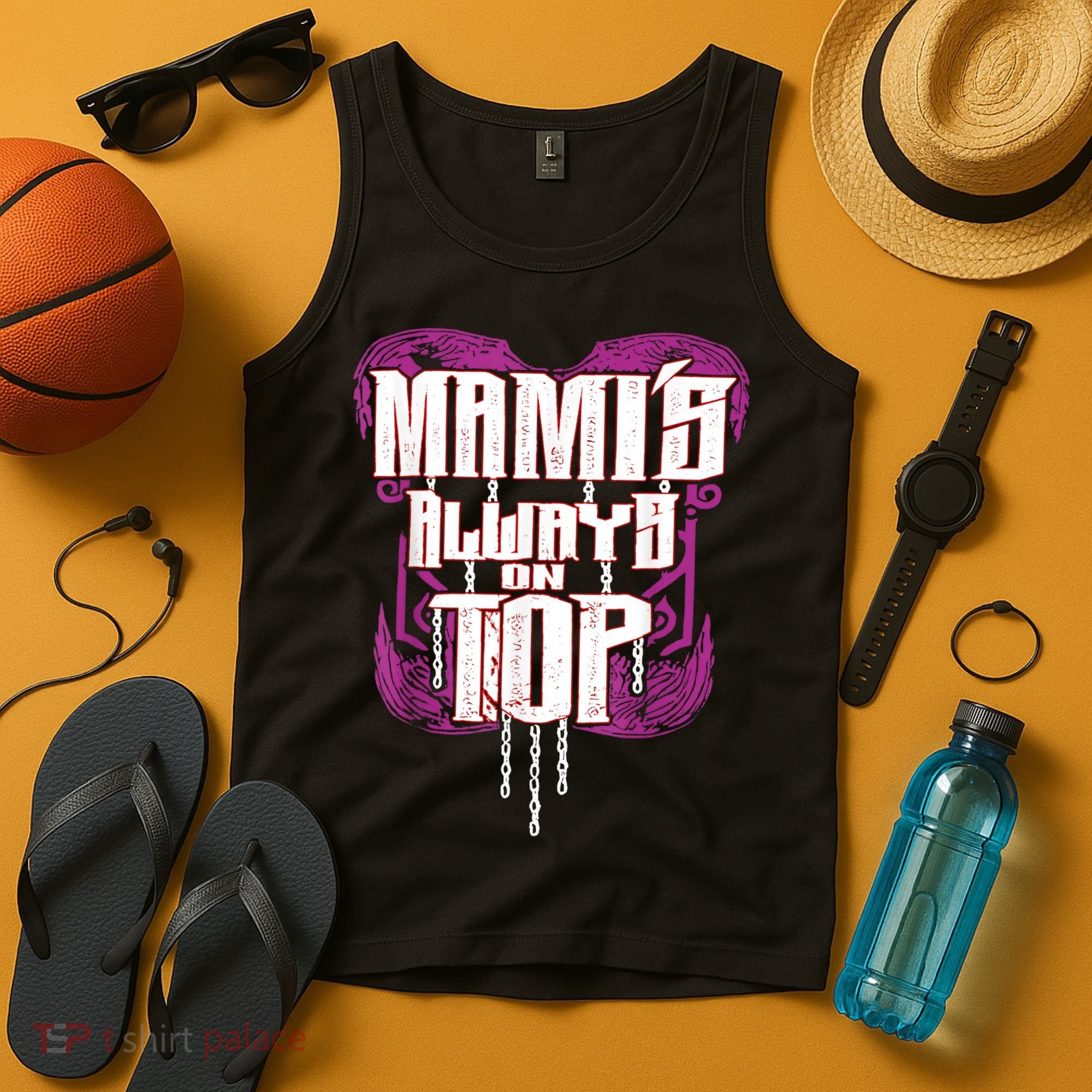 Mami’S Always On Top Funny Mom Tank Top