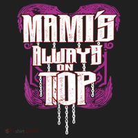 Mami’S Always On Top Funny Mom Golf Towel thumb 3